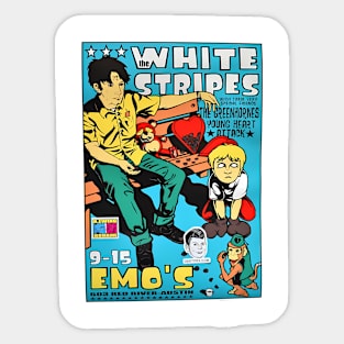 Stipes comic Sticker